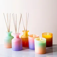 KSP Gradient 'Desert Rose' Filled Candle 150g (24 Hour Burn Time)