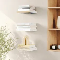 Umbra Conceal Wall Shelf Small (Silver) 13 x 13 x 14 cm