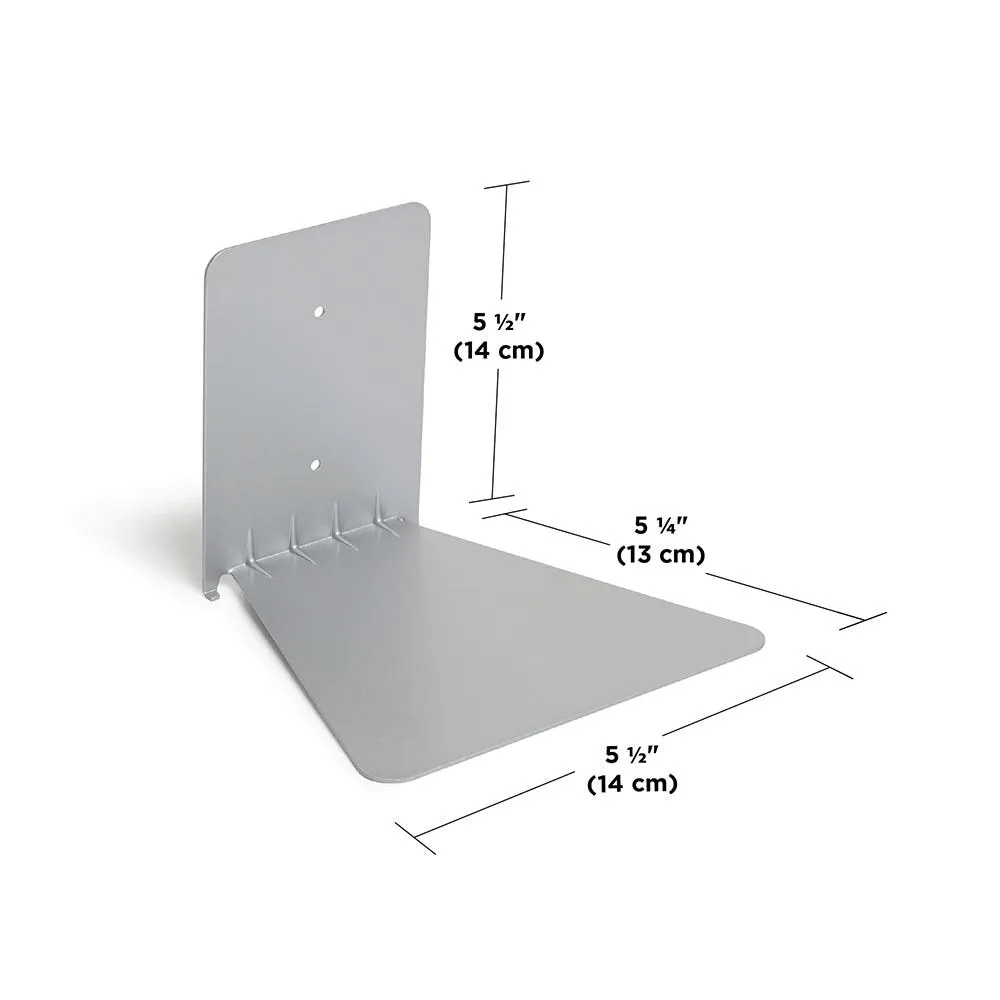 Umbra Conceal Wall Shelf Small (Silver) 13 x 13 x 14 cm