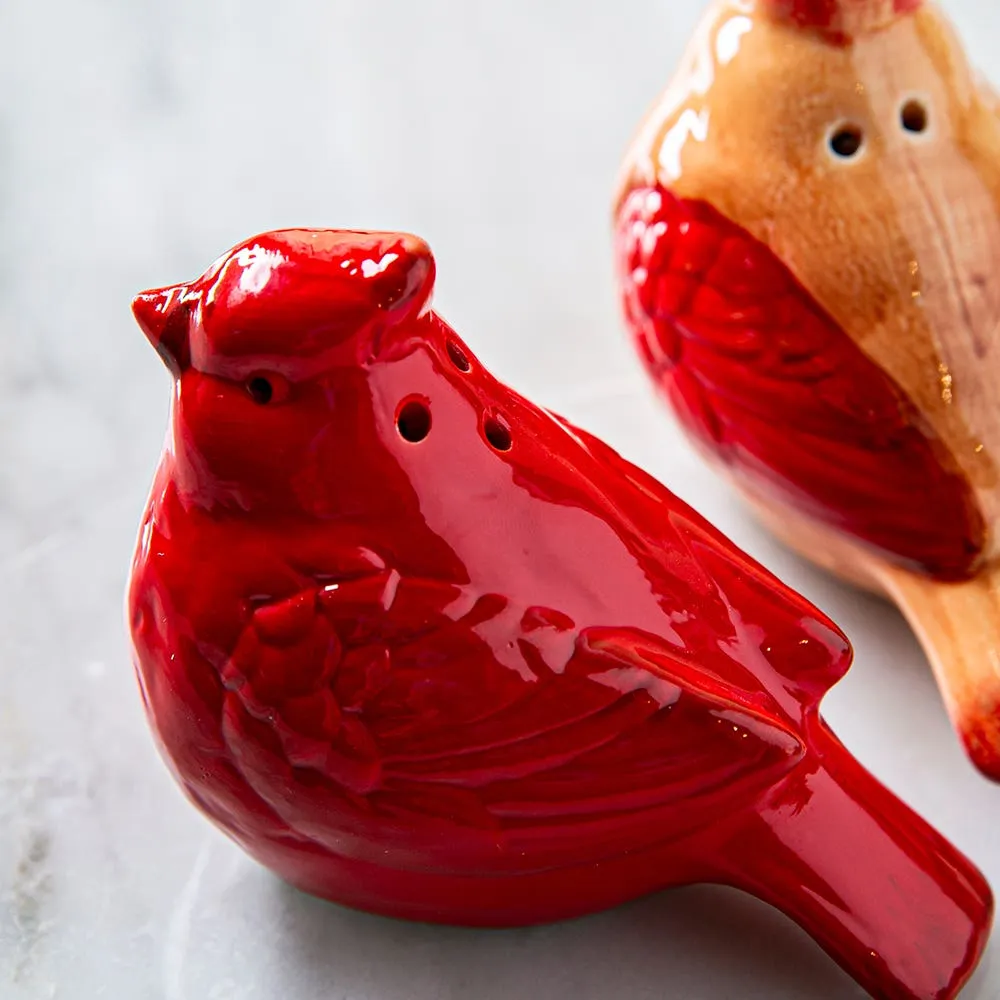 Harman Christmas 'Cardinal' Salt and Pepper Shaker - Set of 2 (Red)