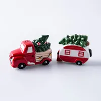 Harman Christmas 'Truck & Trailer' Salt and Pepper Shaker Set