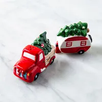 Harman Christmas 'Truck & Trailer' Salt and Pepper Shaker Set