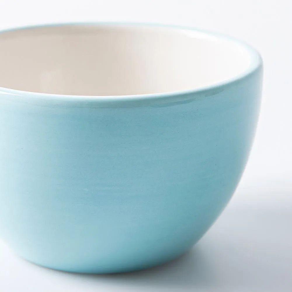 KSP Tidbit 'Snowman' Ceramic Bowl 11x11x6.5cm (Blue)