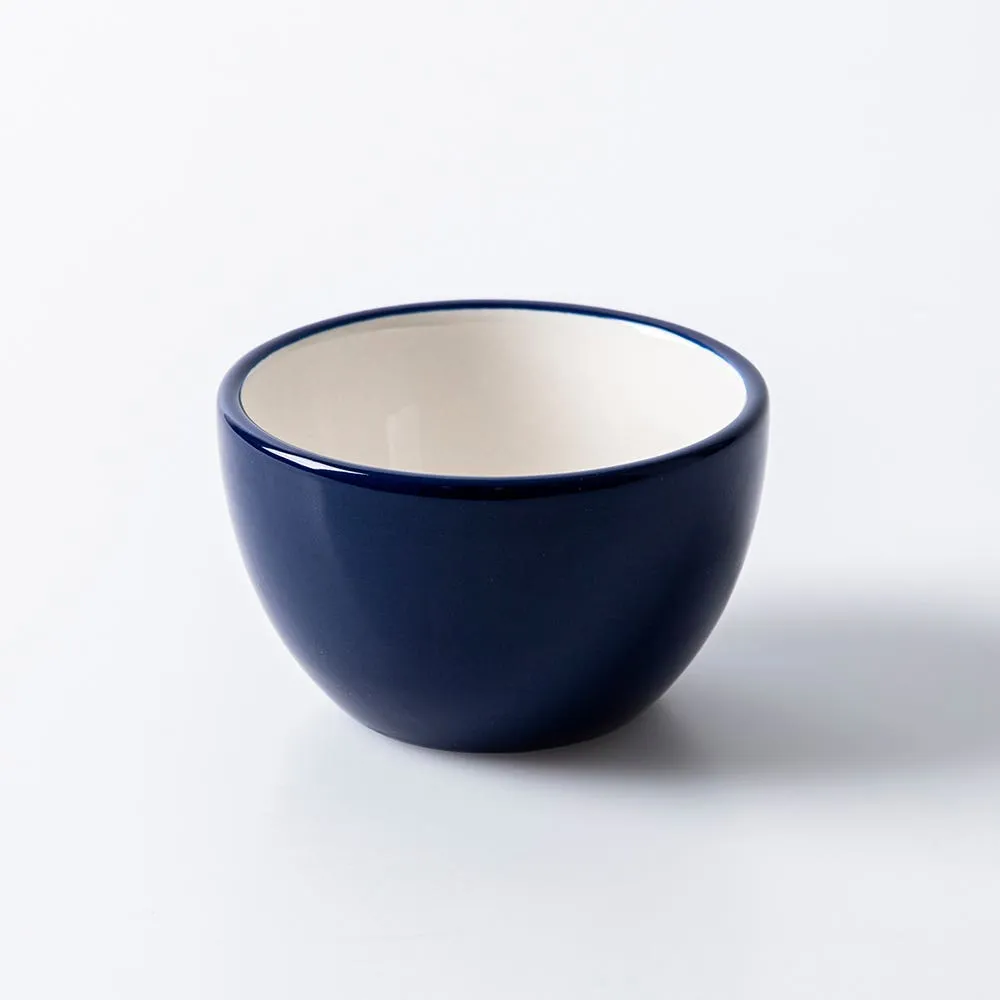 KSP Tidbit 'Bear' Ceramic Bowl 11x11x6.5cm (Navy)