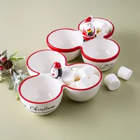 KSP Tri 'Penguin' Ceramic Bowls 20.5x19x1035cm (Multi Colour)