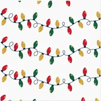 Harman Christmas 3-Ply 'Christmas Lights' Paper Napkin - Set of 20