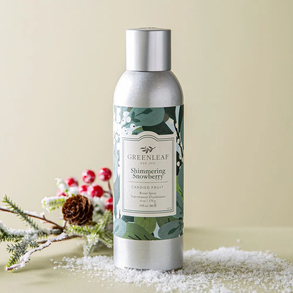 Greenleaf Gifts Christmas Signature 'Shimmer Snowberry' Room Spray