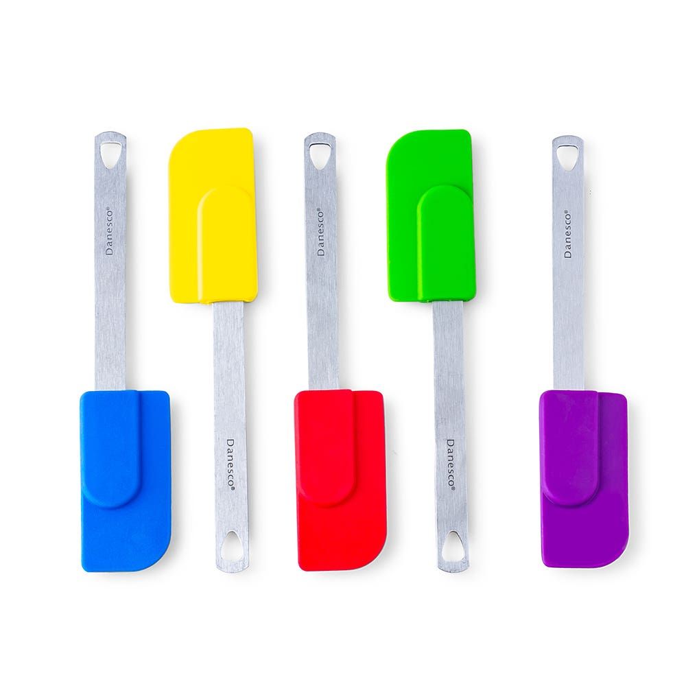 Danesco Mini Silicone Spatula - Assorted Colours