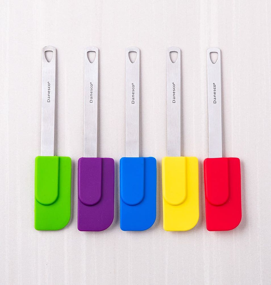 Danesco Mini Silicone Slotted Spoon