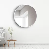 Umbra Hub 'Round' Wall Mirror 37" dia. (White)