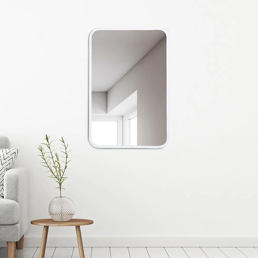 Umbra Hub 'Rectangular' Wall Mirror 24x36" (White)