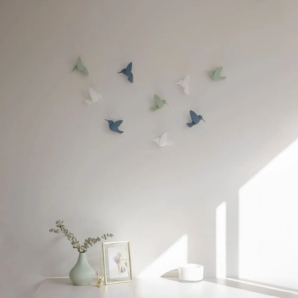 Umbra 'Hummingbird' Polypropylene Wall Decor - S/3 (Multi Colour)