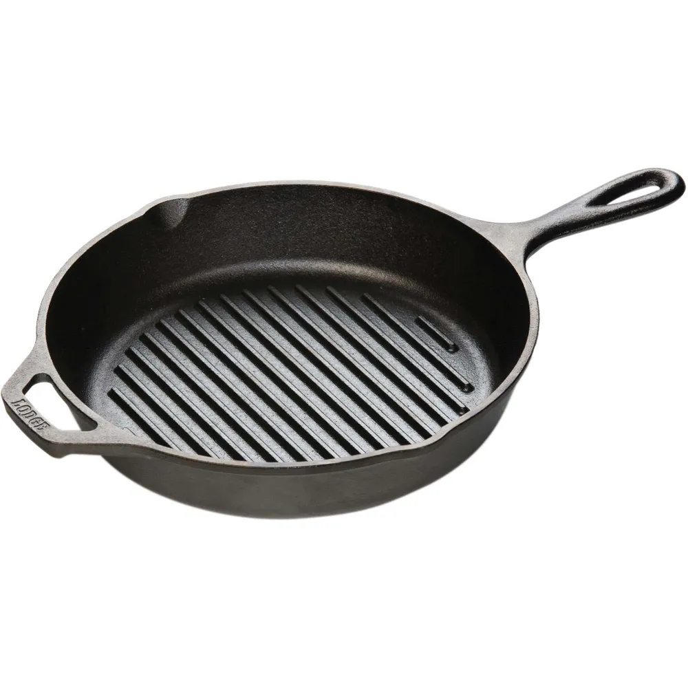 Lodge Logic Cast Iron Grill Pan - 10.25"