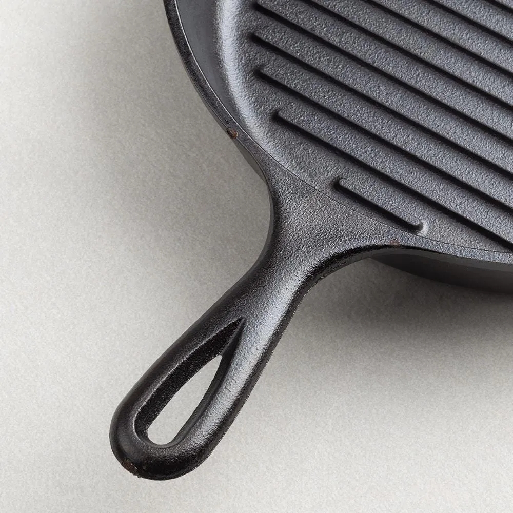 Lodge Logic 10.25-in Round Cast Iron Grill Pan