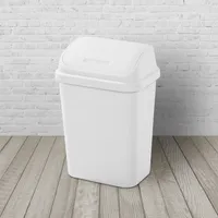 Sterilite Swingtop '7.8 Gallon/30 Litre' Garbage Can (White)