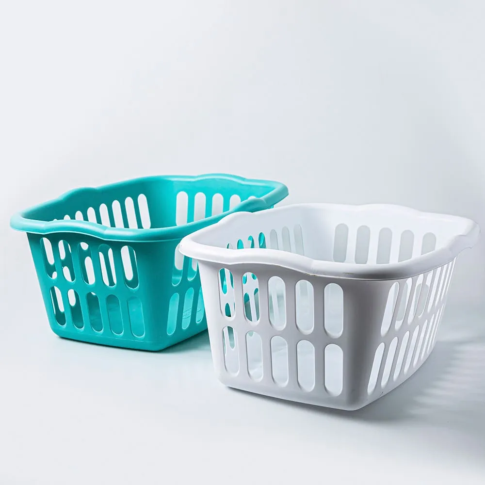 Sterilite '1.5 Bushel / 53 Litre' Plastic Laundry Basket (Asstd.)