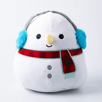 Deco Noel Christmas Super Soft 'Snowman' Plush Character 10"