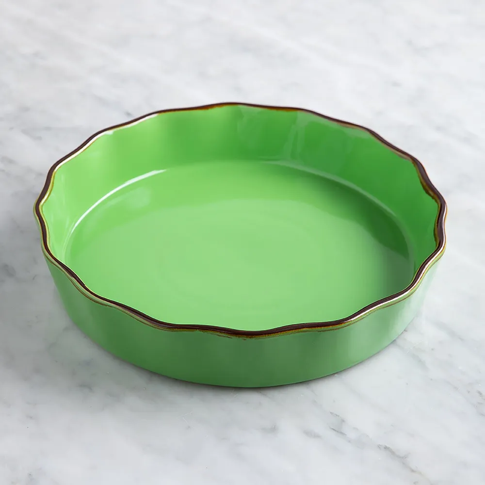 KSP Tuscana Round Fluted Pie Dish