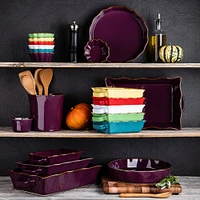 KSP Tuscana Small Rectangle Fluted Bakeware with Handle