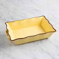 KSP Tuscana Rectangle Fluted Bakeware with Handle