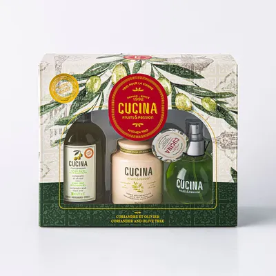 Fruits & Passion Cucina 'Coriander & Olive' Kitchen Trio Gift Set