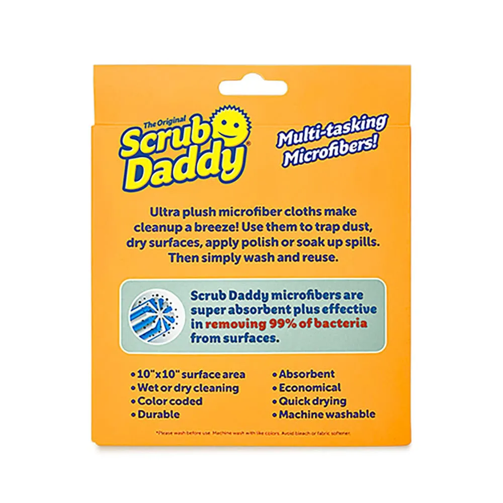 Scrub Daddy Cleaning Multi-Purpose Microfiber Cloth - Set of 2