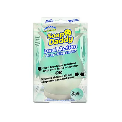 Scrub Daddy 'Soap Daddy' Dual Action Soap Dispenser 12oz.