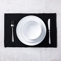 Harman Diamond Ribbed Poly-Cotton Woven Placemat