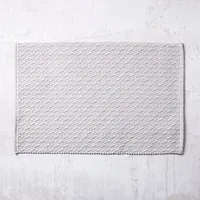 Harman Diamond Ribbed Poly-Cotton Woven Placemat (Tan)