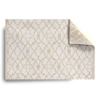 Harman Moroccan Tile Poly-Cotton Placemat (Beige)