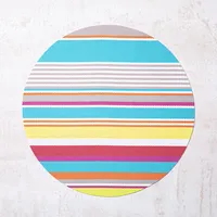 Harman Miami Stripe Vinyl Placemat (Multi Colour)