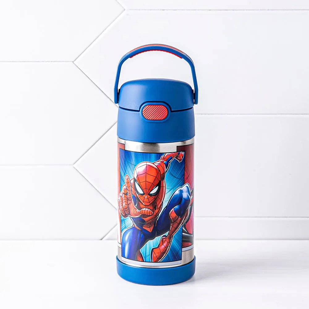 Thermos Licensed Double Wall 'Spiderman' Funtainer Sport Bottle (blue)