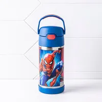 Thermos Licensed Double Wall 'Spiderman' Funtainer Sport Bottle (blue)