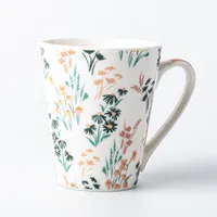 KSP Graphic 'Blossom' Mug - Set of 4 (10.5oz.)