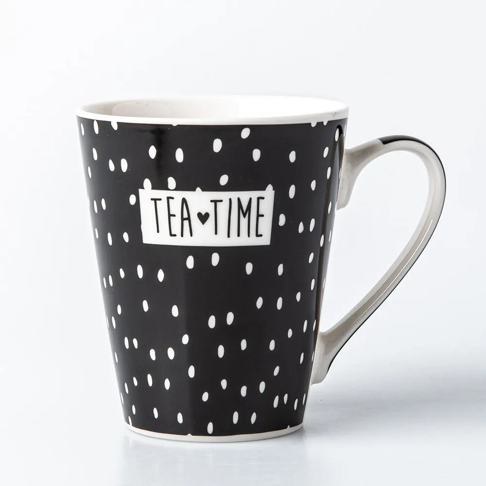 KSP Graphic 'Words' Mug - Set of 4 (10.5oz.)