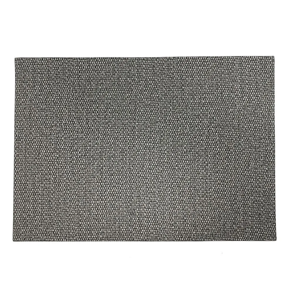 Harman Table Luxe Tweed Reversible Vinyl Placemat (Grey)