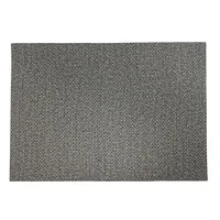 Harman Table Luxe Tweed Reversible Vinyl Placemat (Grey)