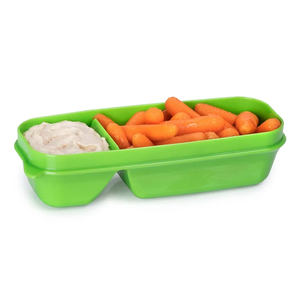 Joie Meal Seal Snack and Dip Container - Set of 3 (Multi Colour