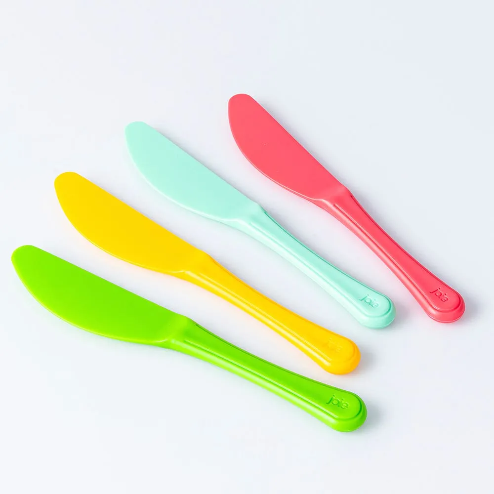 Joie Party Polypropylene Spreader - Set of 4 (Multi Colour)