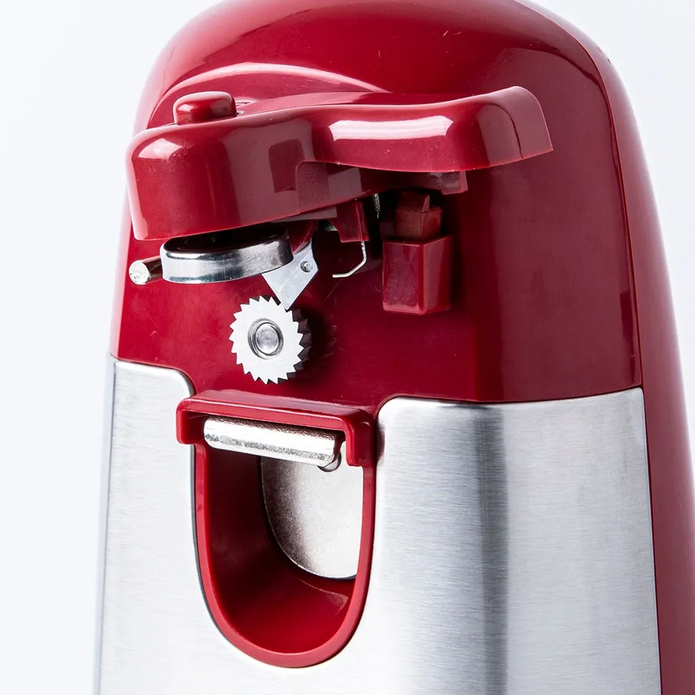 Starfrit Mightican Electric Can Opener (Red/Stainless Steel)