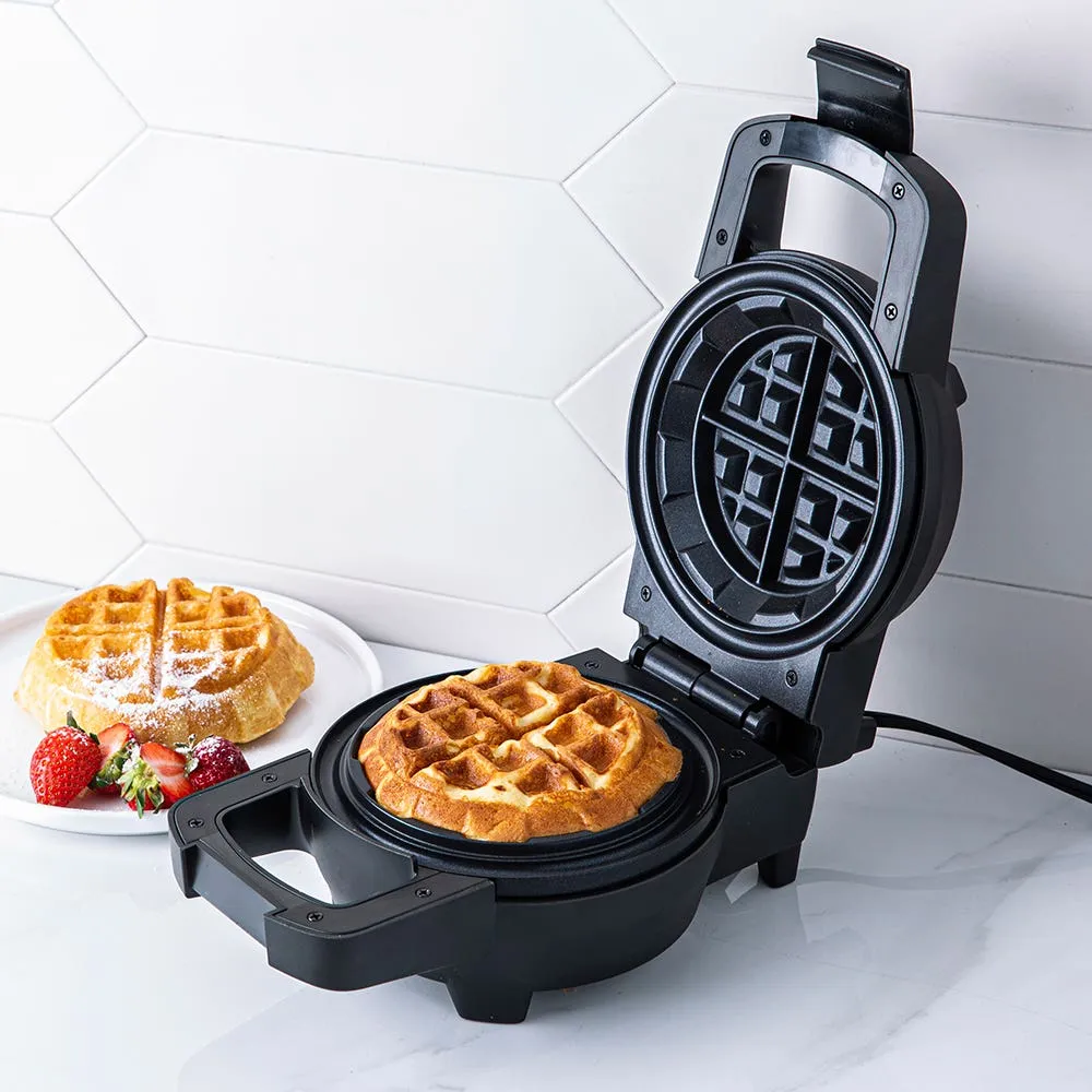 Chefman Rotating Waffle Maker (Black/Stainless Steel)