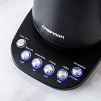 Chefman Precision-Control Programmable Gooseneck Kettle 0.8L (Black)