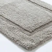 KSP Plush Single Race Track Anti-Skid Cotton Bathmat 20x32" (Lt