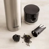 Thermos Premium Double Wall Thermal Bottle with Tea Infuser (St/St)