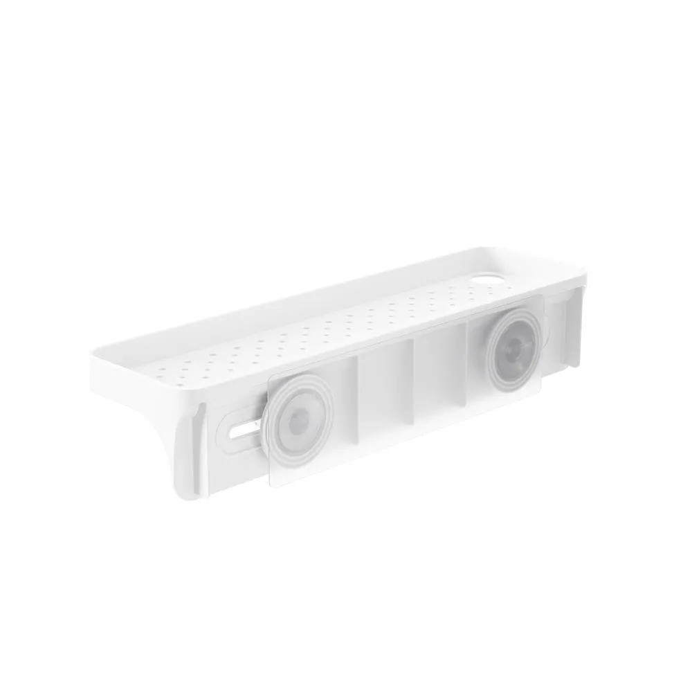 Umbra Flex Adhesive Wall Shelf (White)