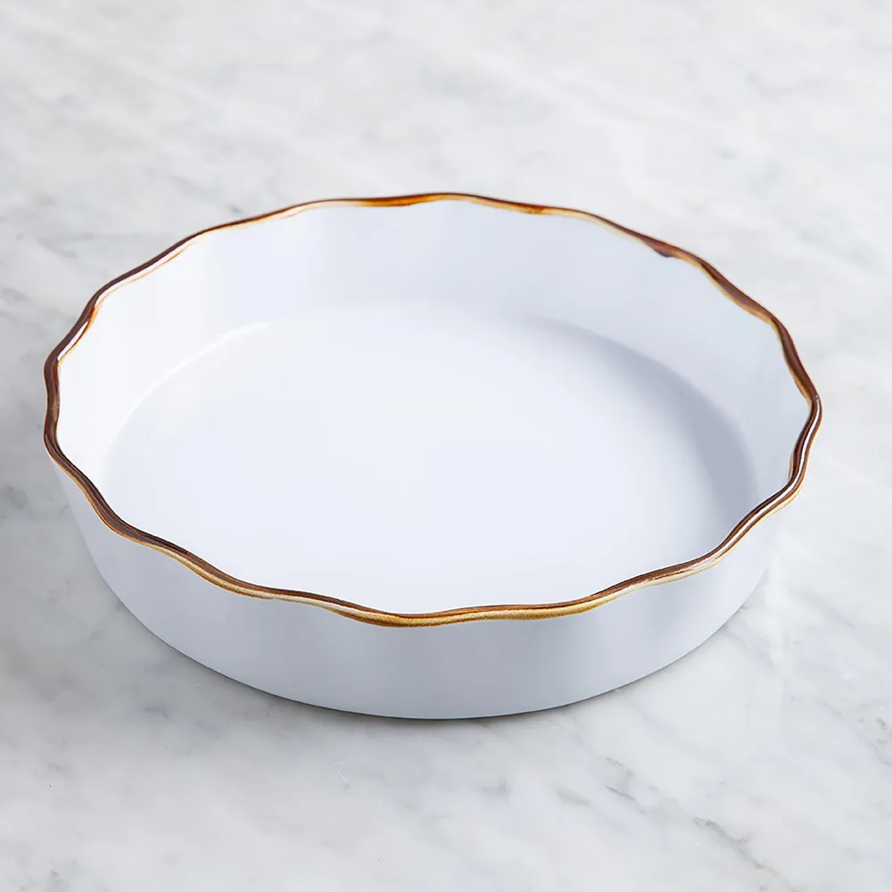 KSP Tuscana Fluted Pie Dish