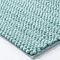 Harman Nubby Plush Anti-Skid Bathmat 20x32" (Aqua)