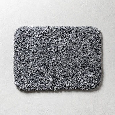 Harman Flow Plush Anti-Skid Bathmat 17x24" (Charcoal)