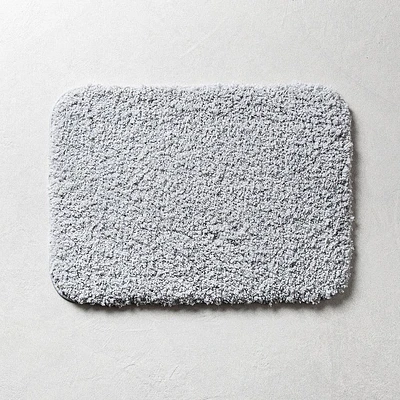 Harman Flow Plush Anti-skid Bathmat 17x24" (grey)