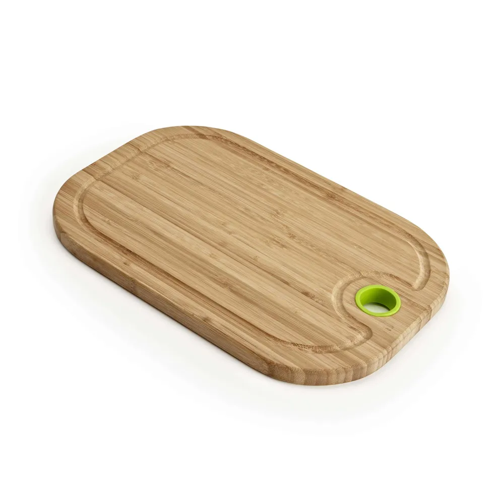 KSP Tavola Bamboo Cutting Board with Hole (Natural